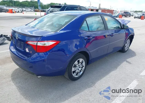 2015 Toyota Corolla S from USA, damaged, VIN 2T1BURHE2FC356711